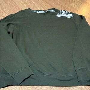 PINK Olive Crewneck Sweater